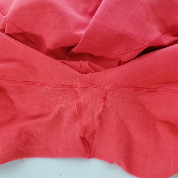 SHEFIT Fierce Boss Leggings Size M Fierce Red Full Length High Waisted Active - Picture 7 of 8